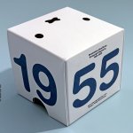 Zijkant verpakking - 1955